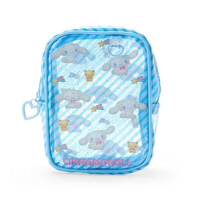 Sanrio Clear Clear and Plump 3D 15 X 10 X 6 297828 Pouch, Cinnamoroll, Cm, Character,