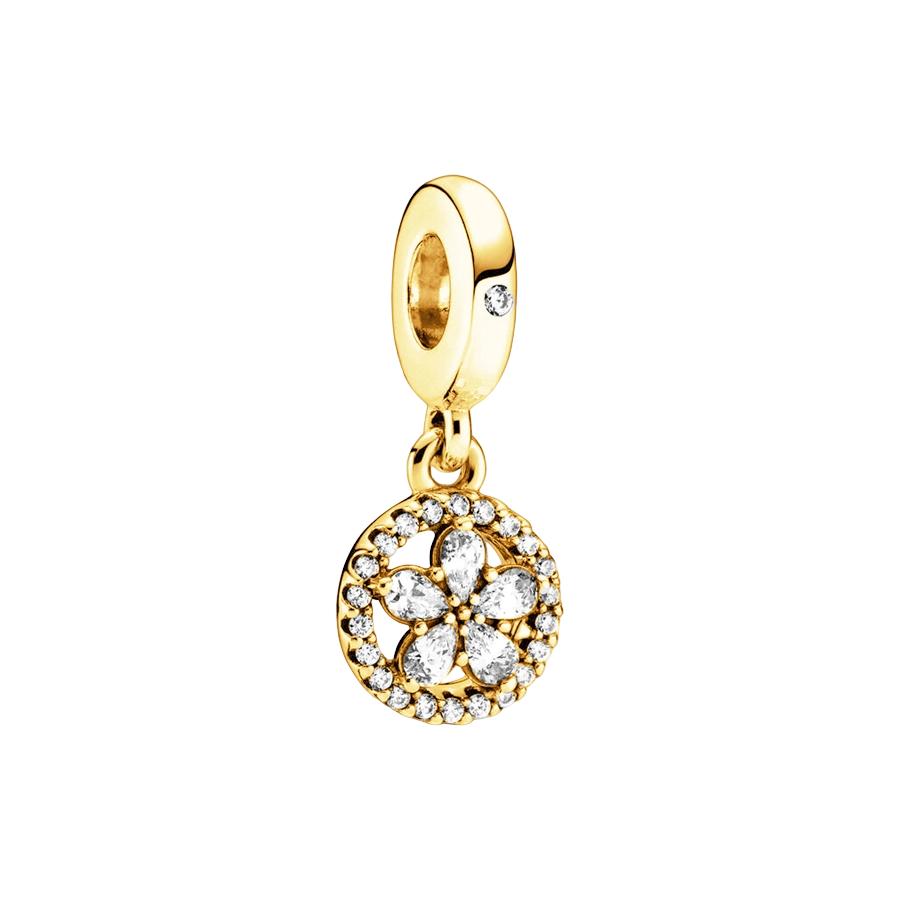 Nuevos Originales Brillantes Dorados Tortuga Serpiente Copo de Nieve Colgantes Charms Cuentas DIY Joyería para Mujer Regalo Cuentas Aptas para Pulseras