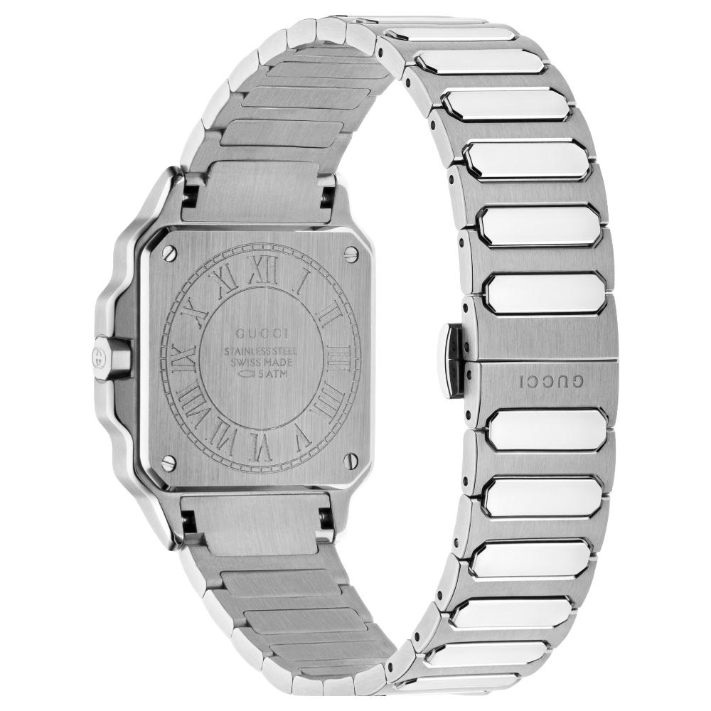 Gucci YA166505 G-Flat Black Dial Unisex Watch