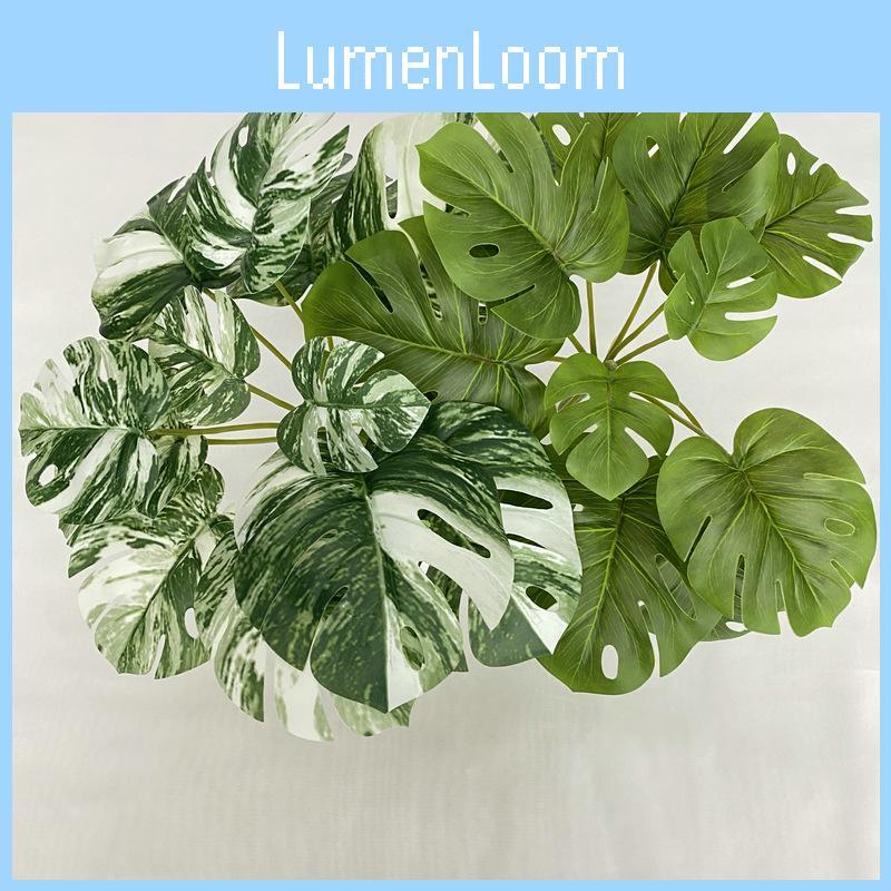 Monstera Leaf Realistic Party Decor Greenery For Home Table Wedding Gift
