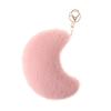 Pink Color Soft Pillow Moon Pattern Star Keychain New Stuffed Pillow  for Birthday