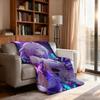 Game Honkai Star Rail Castorice Cute Blanket Soft Throw Blanket for Home Bedroom Bed Sofa Picnic Travel Office Rest Blanket Gift