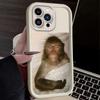Funny Sleeping Monkey Lovely Phone Case For iPhone 16 15 14 13 12 11 Pro Max XS Max XR 7 8 Plus Shockproof Silicone Back Cover