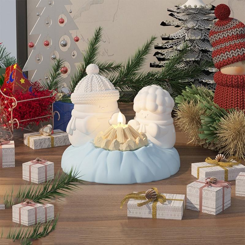 Reusable Mould Figurine Molds Silicone Ornaments Moulds for Various Occasions