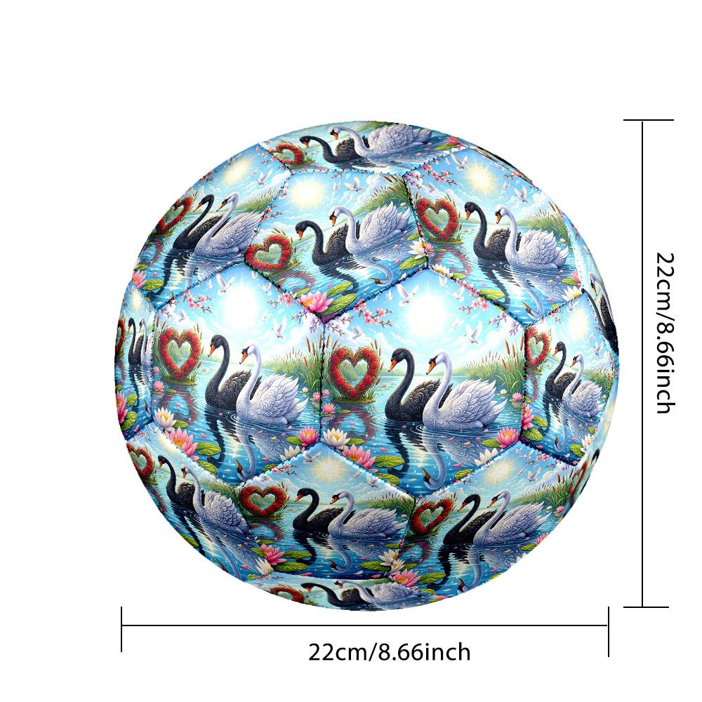 1pc Swans Garden Durable Size 5 Soccer Ball Professional Match Training Football Indoor &Outdoor Sports Ball p60118