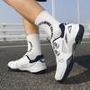 Professional Competition Badminton Shoes Flying Rotary Buckle Non-Slip Shock Absorbing Carbon Board Student Tennis Training Sneakers