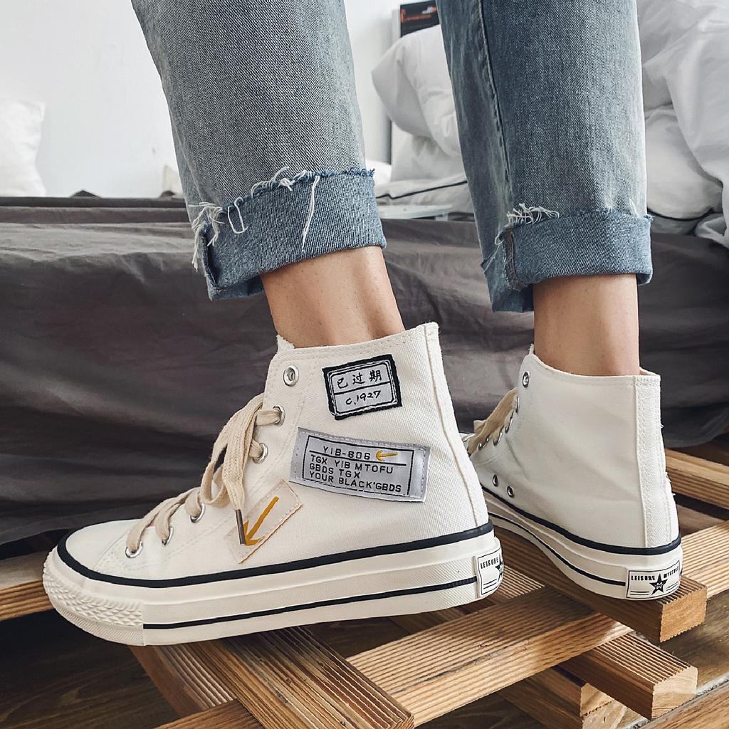 Luksus uformelle herresko herre skateboardsko utendørs pustende menn sports joggesko Fasjonable student joggesko Canvas sko