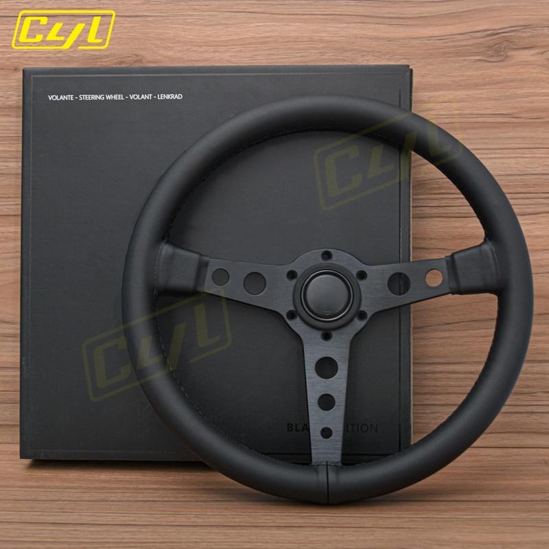 14inch Modified BLACK EDITION P5 Steering Wheel Universal Racing Sports Car Steering Wheel