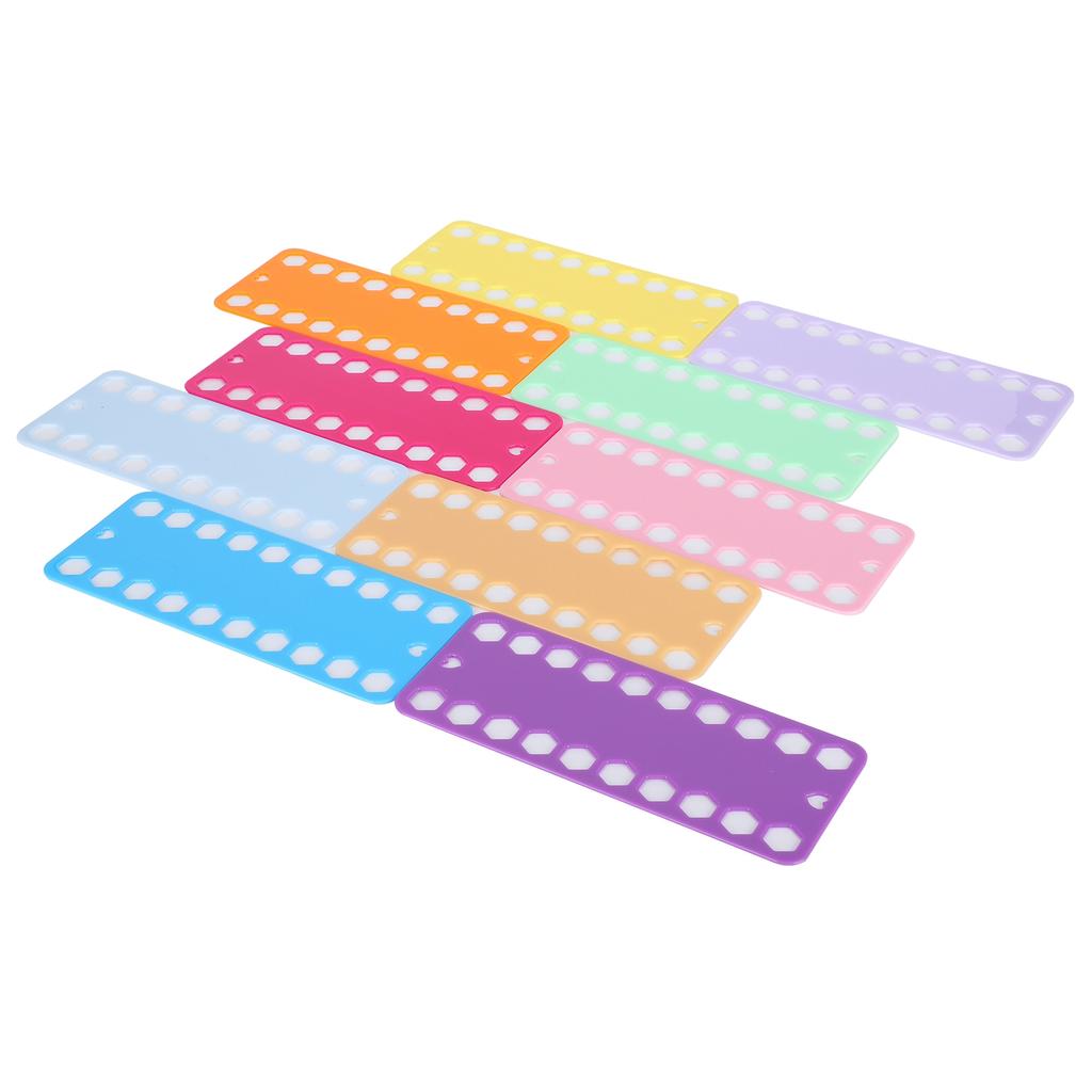 20Pcs Cross Stitch Threads Organizer Embroidery Plastic Winding Board 1Pc Digital Sign