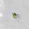 Серебряное кольцо с хризолітом 6.933ct, вес изделия 4,06 гр (2150701)