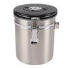 1.5L Coffee Canister Coffee Container with Scoop Date Tracker Stainless Steel Versatile Airtight