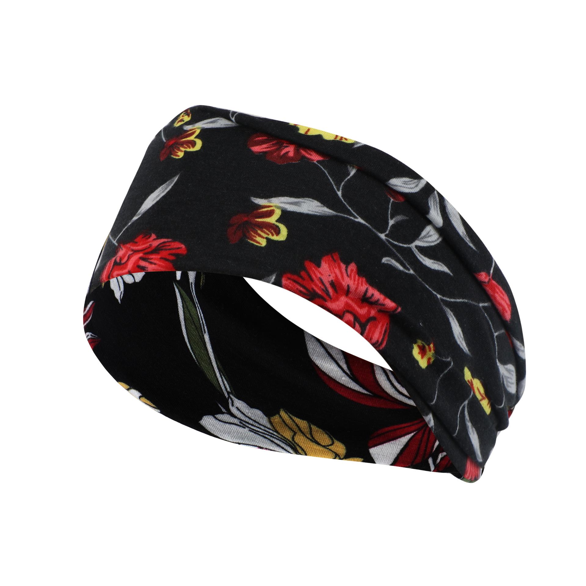 

Спортивная повязка на голову, женская повязка-антиперспирант, парик, подарок, платок на голову, йога, бег, фитнес, повязка на голову с широкими полями.