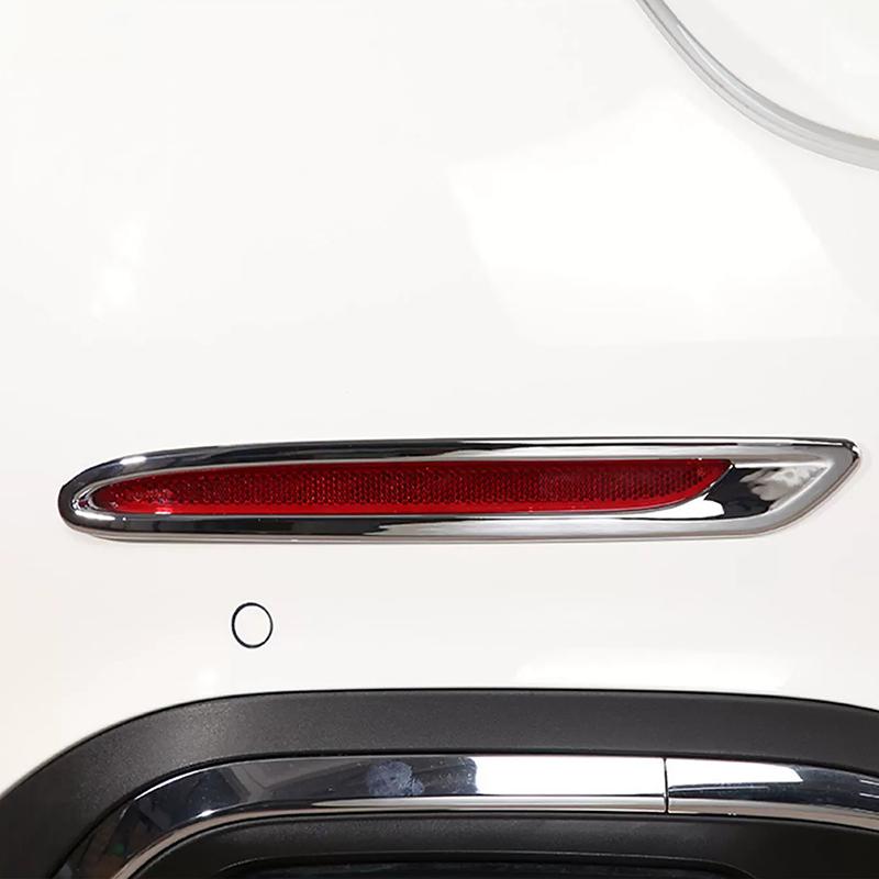For Mercedes Benz C Class W206   Car Rear Foglight Frame Decoration Fog Lamp Protect Trim Exterior Accessories Stickers