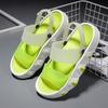 Women Yellow Summer Sandals Rubber Jelly Shoes Non Slip Comfort Men Slipper And Sandal Hot Sale Beach Shoes Indoor Slides
