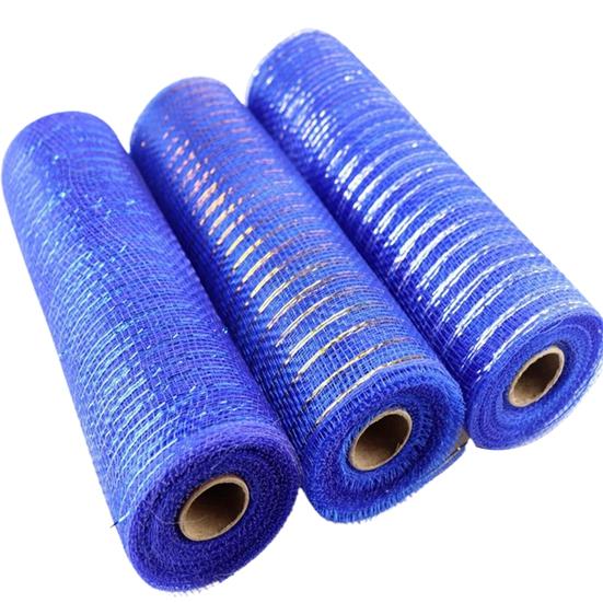 1 Roll Good Woven Wrapping Bright-colored DIY Mesh Plastic Practical Festive Touch Ribbon Mesh