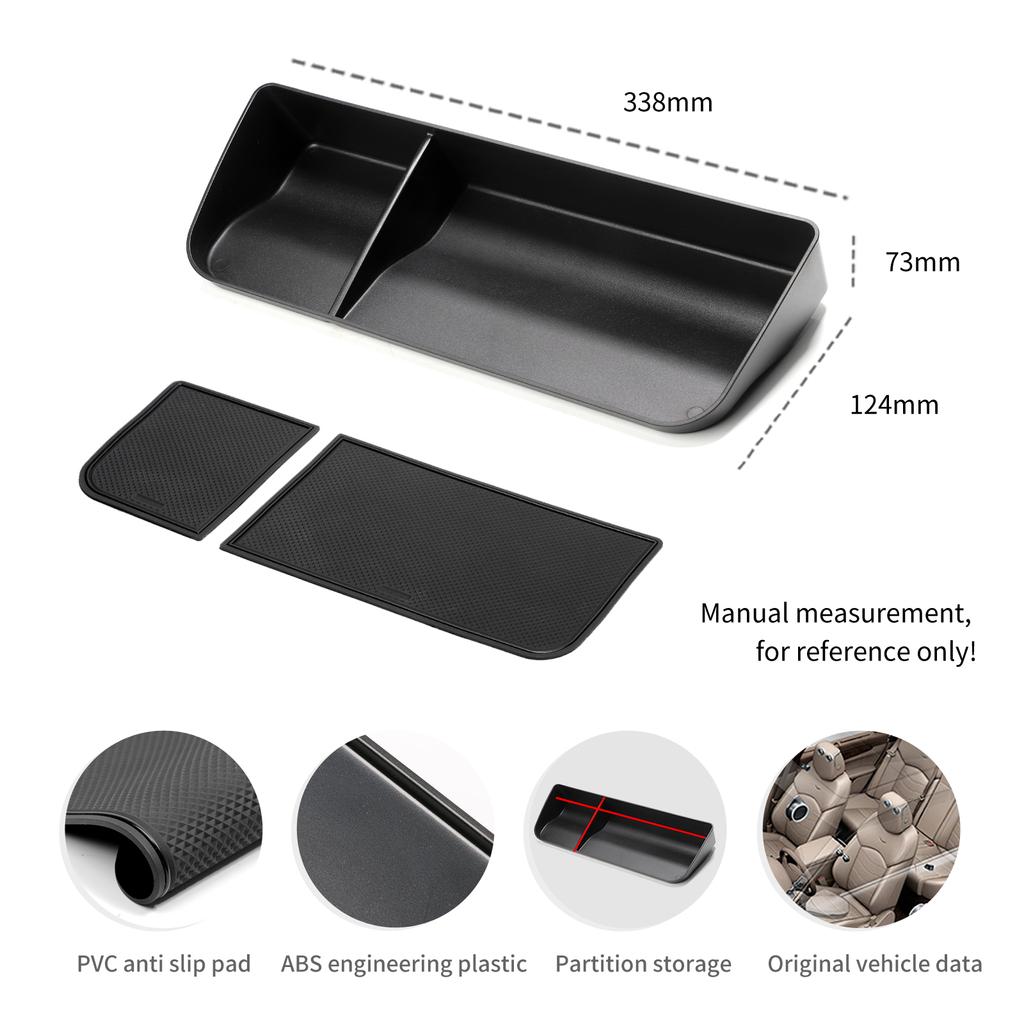 Für Xpeng G6 2025 2025 Auto Dashboard Tablett Center Konsole Versteckte Lagerung Box Hinter Bildschirm Zubehör Organizer Aufräumen