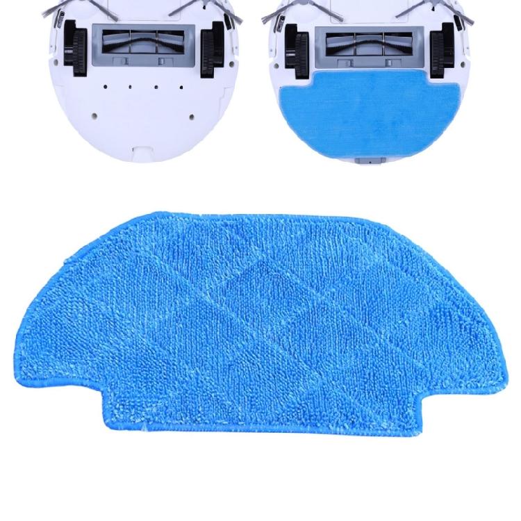 Pack of 5 Cleaning Cloths Mop Attachments Mopping Cloth Replacement Pad Cotton Texture Suitable for ZK901 Robot Vacuum