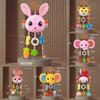 Baby Bedroom Baby Mobile With Plush Monkey Wind Chime For Crib Decor