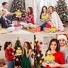 Theme Santa Claus Money Box Christmas Party Decor Bright Yellow Events Festive