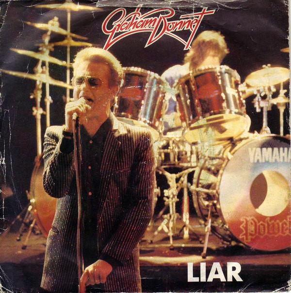 

7inch Record GRAHAM BONNET - Liar VER2 Vertigo 1981 UK Rock Used