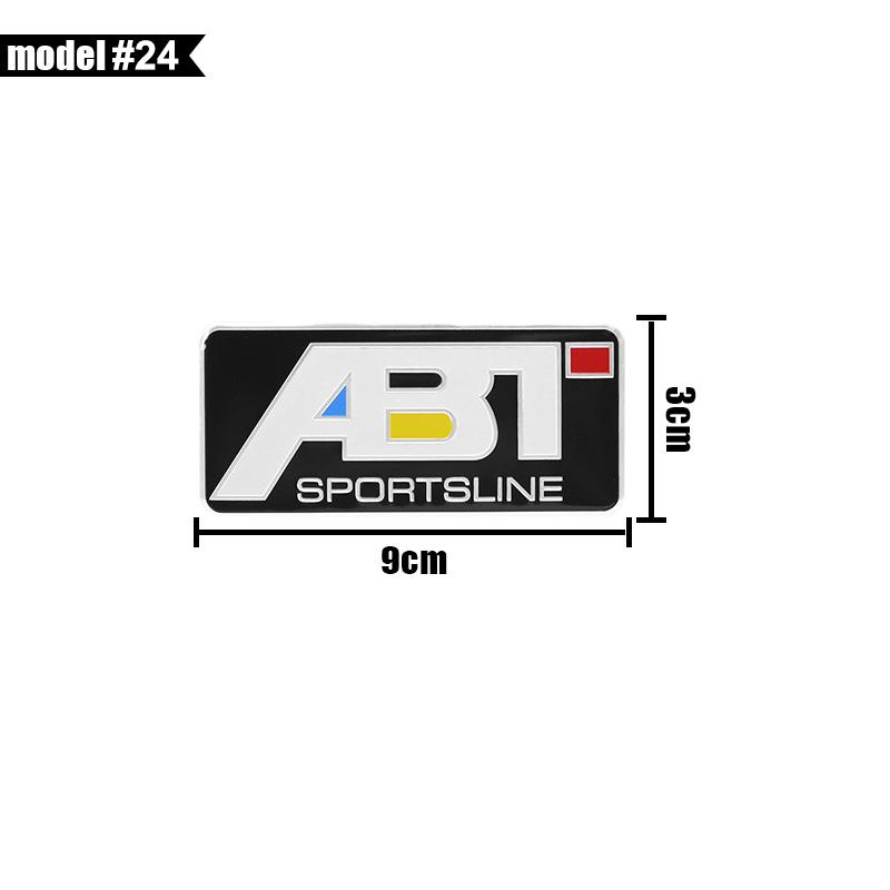 For VW Golf Tiguan Touran Polo GTI Jetta Passat CC Scirocco Arteon 3D Car Metal Emblem Badge Car Body Trunk Badge Stickers Decal