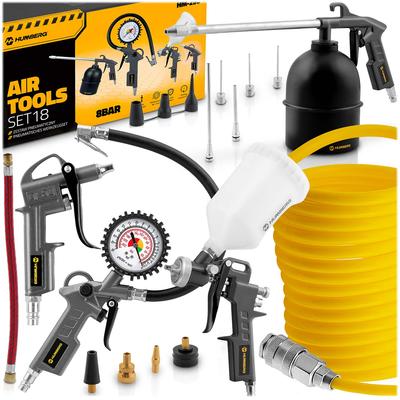 18-Piece Pneumatic Tool Set for Humberbg Hm-256 Compressor