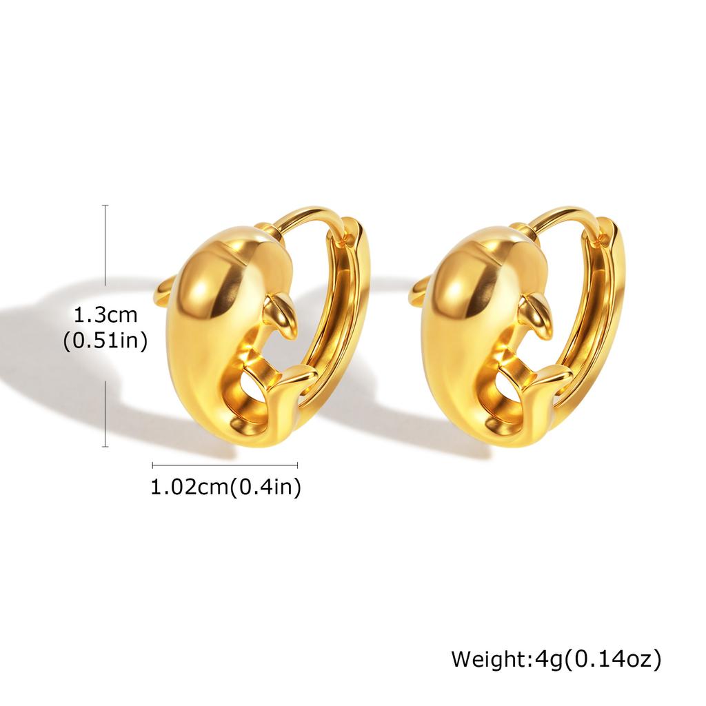 Gold Plated Imitation Pearl Hoop Earrings For Women, Cubic Zircon Butterfly Cross Cherry Earrings, Trendy Jewelry Party Gift