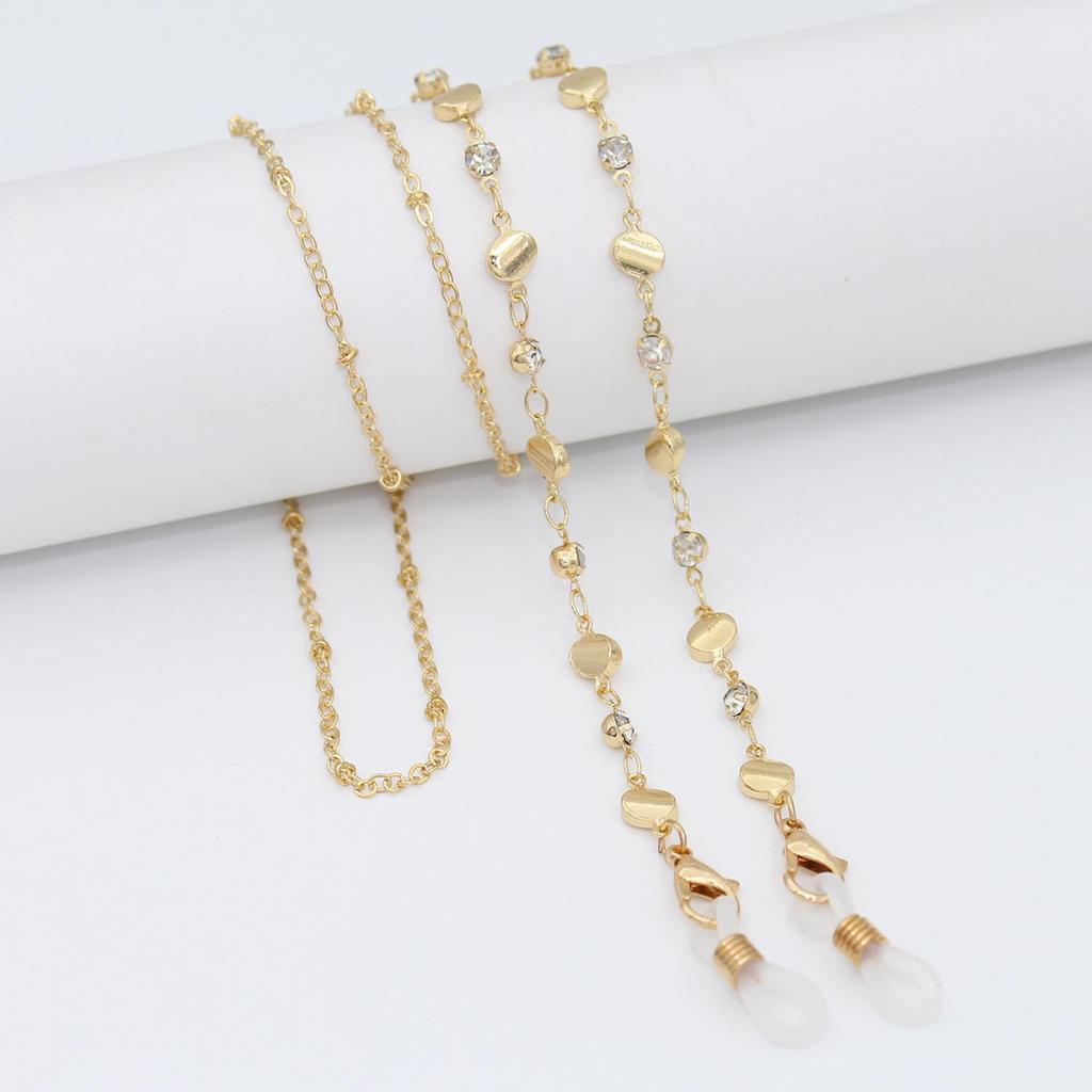 High-End Women's Fashion Sunglasses and Mask Chain Lanyard – European & American Style