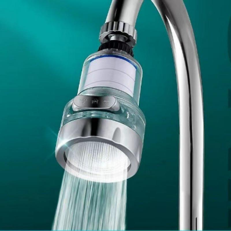 360 Rotating Water Purifier Filter Tap Universal For Kitchen Bathroom Shower Household Filter PP Cotton High Density