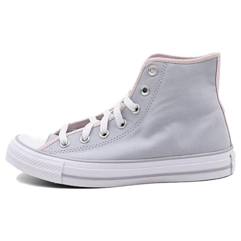 

Converse Chuck Taylor All Star Classic Comfortable Casual Abrasion Resistant High Top Espadrilles Women s Grey Pink 36.5