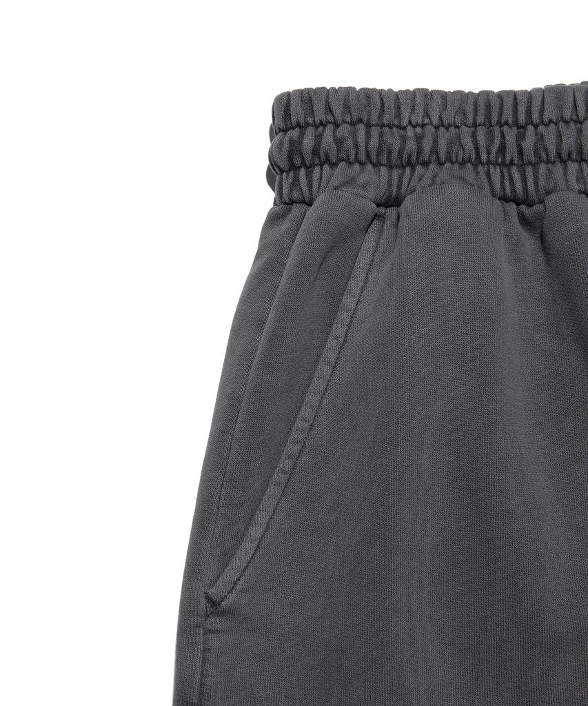 LEE Pigment-Dyed Capri Sweat Shorts Pigment Charcoal