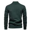 Gant Høst/Vinter Brodert Ny Stor Herregenser Halv Glidelås Strikket Genser Casual Stripet Herretopp