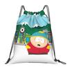 Custom Southes Anime Erics Drawstring Bag for Training Yoga Backpacks Women Men Cartoon Sports Gym Sackpack