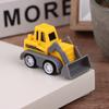 5Pcs/Set Educational Children'S Toy Building Blocks Engineering Vehicle Model Mini Cars Excavator Crane Dump Truck