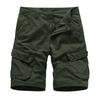 Summer Shorts Solid Color Soft Fabric Loose Trendy Zip Up Men for Home
