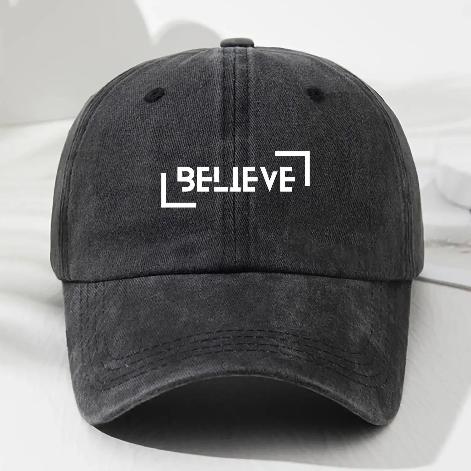 

Fashionable Versatile Trendy Simple Hat for Daily Walks, Outdoor Vacations чёрный