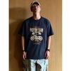 American Retro Pure Cotton Trendy Brand Motorcycle Print Short-Sleeve T-Shirt for Men, Summer Base Layer, Foreign Trade Men's Vintage T-Shirt