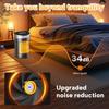 1500W Touch Screen Heater with Remote for Customized Heating and Energy Efficient Operation with Multiple Mode Options