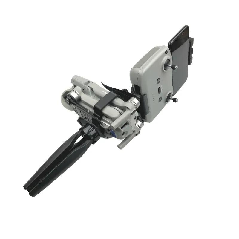Handheld Holder Selfie Stick Tripod Mobile Phone Clip Remote Control Mounts Shooting Bracket for DJI Mavic Air 2 / Air 2S