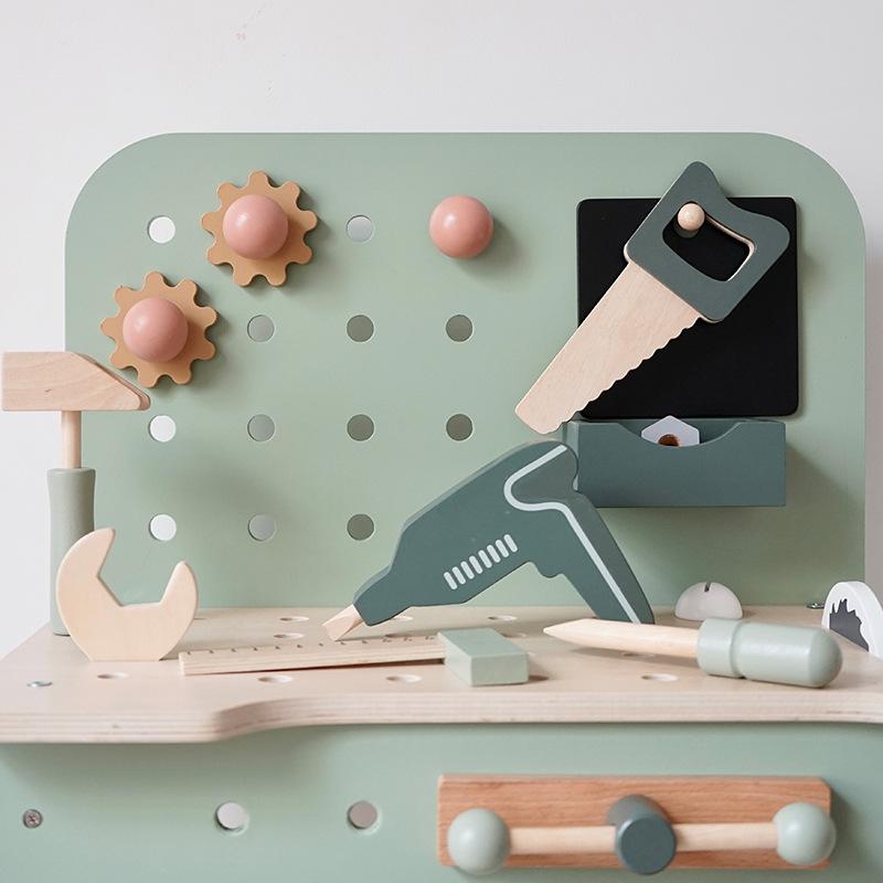 Children's Simulation Tool Table Disassembly and Assembly Game Kindergarten Early Education Area Corner Maintenance Disassembly Puzzle Play House Toy