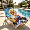 DRAGON BALL Print Beach Towel Design, Soft, Lightweight. for Home Bathroom, Spa, Pool, Yoga, Surfing, Camping, Gift for Family, Friend