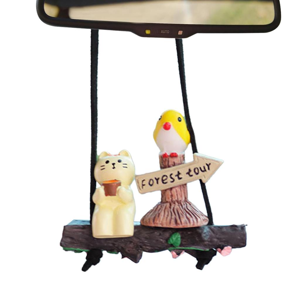 Cute Cat Car Decoration, Cute Cat Cartoon Design Car Decoration - Cat Car Ornament