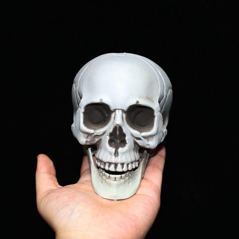 Decorazione Scena Teschio Scheletro Casa Infestata di Halloween Per Festa Spettrale
