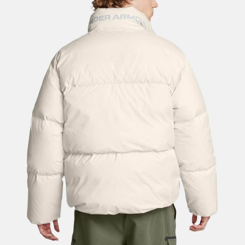 Under Armour Coldgear Storm Limitless Loose Warm Waterproof Breathable Comfortable Down Jacket Men Jacket White 1384643-110