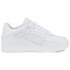 Puma Slipstream Leather Unisex Triple White Lifestyle Sneakers 387544-02