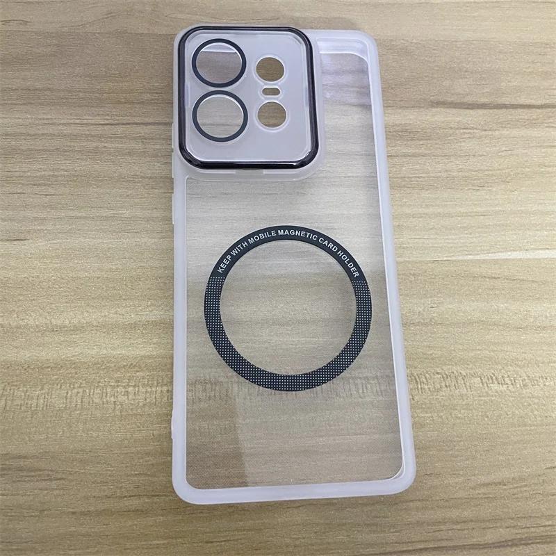 

Transparent For MagSafe Magnetic Protect Case For Moto Edge 50 Fusion Pro NEO X50 Ultra 40 NEO 5G Silicone TPU Soft Cover For Edge 50 Neo 5G