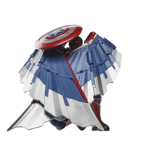 Hasbro Marvel Legends Series Captain America: Brave New World Collectible 6-inch (15cm) Deluxe Action Figure G0158, Authentic