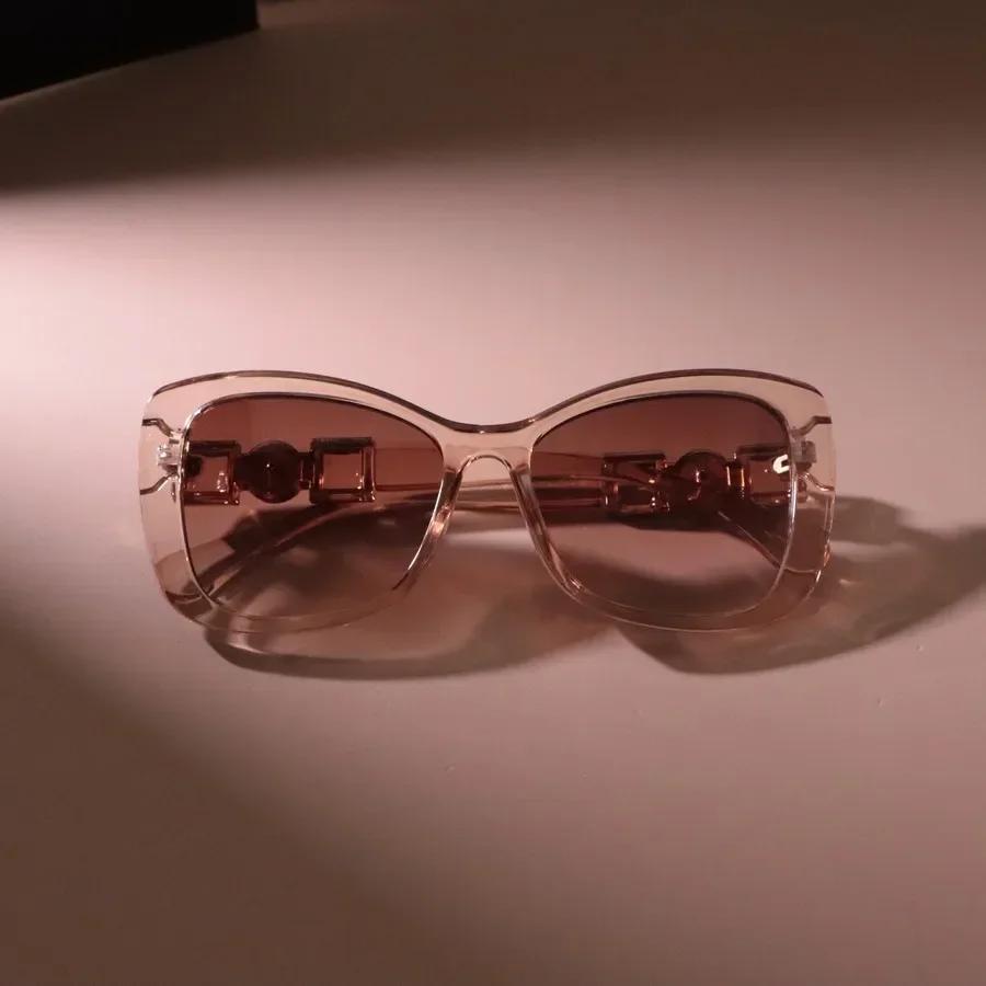 Cool Gradient Square Sunglasses Women Men Colorful Cat Eye Mirror Designer Brand Fashion Sun Glasses