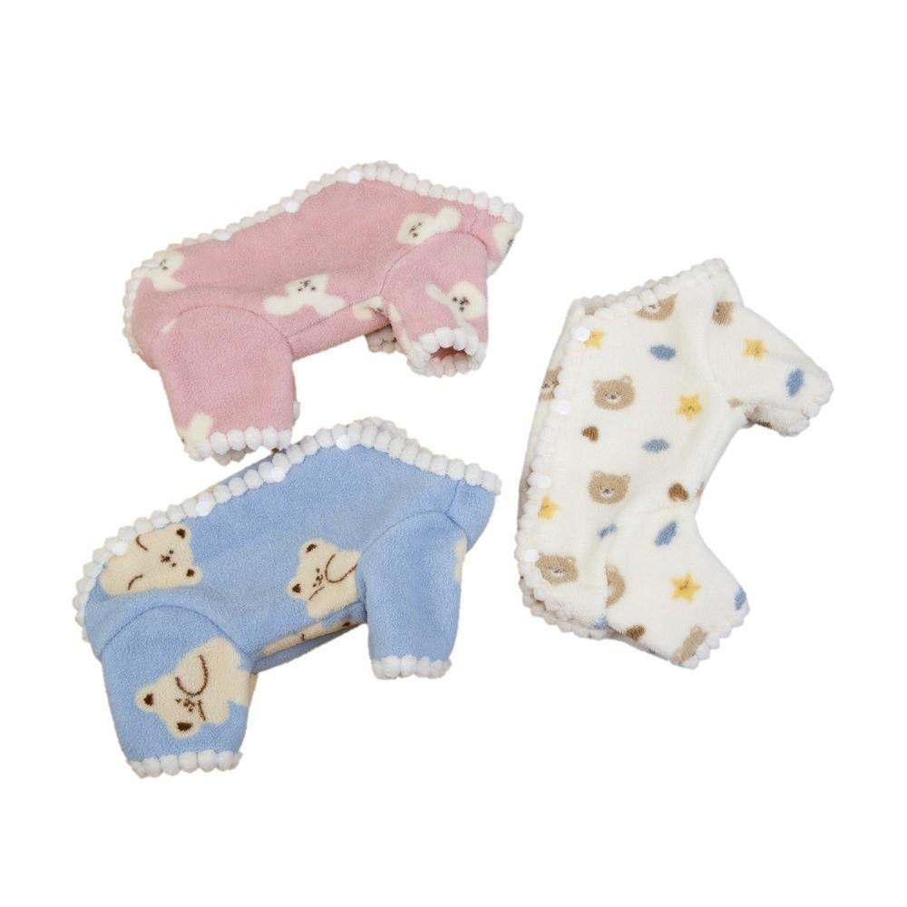 Winter Warm Dog Jumpsuits Soft Fleece Cat Pajamas New Puppy Jumpsuits