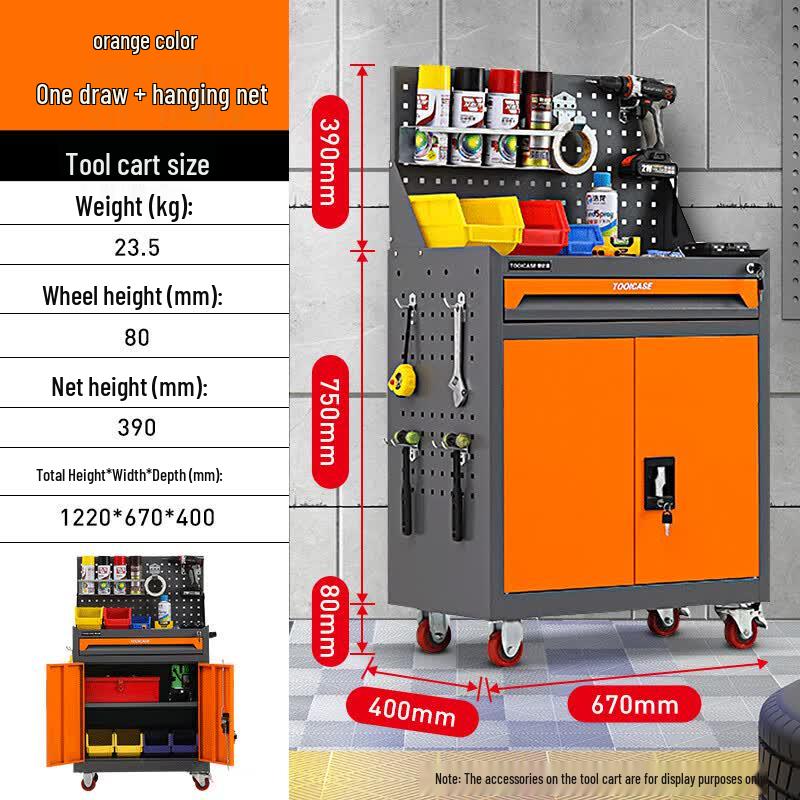JN JIENBANGONG Heavy-Duty Mobile Tool Cabinet